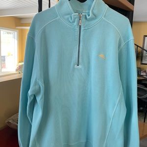 Tommy Bahama Men’s Quarter Zip pullover , XL
